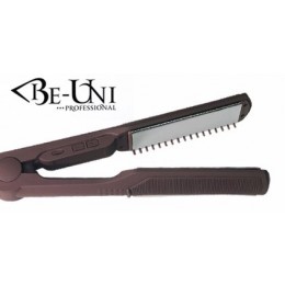 Утюжок для выпрямления волос с зеркальным титановым покрытием Be-Uni Professional